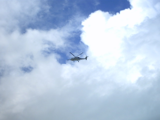 An RAN Seahawk from HMAS Albatross
