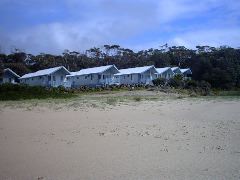 Where we stayed.  We were in the second row directly behind these villas